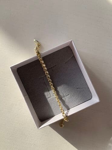 золотой браслет бу: Серебряный Браслет под золото — 2