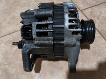 газовый электрогенератор: Генератор Nissan 2002 г., Б/у, Оригинал, Япония — 5