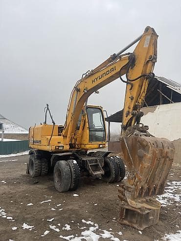 Экскаватор, Hyundai, 2004 г., Колесный