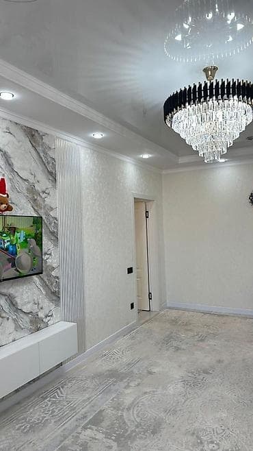 квартира с ремонтом джал: 2 комнаты, 52 м², Элитка, 9 этаж, Евроремонт — 10