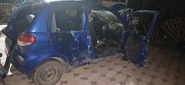 ремонт ремень: Автомобиль Daewoo Matiz (синий) для разбора на запчасти. Комплектация — 1