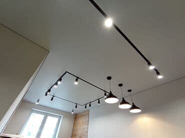 трековые светильник: Натяжной потолок 3D потолки, Матовое, Глянцевое Монтаж, Бесплатная консультация, Демонтаж — 1