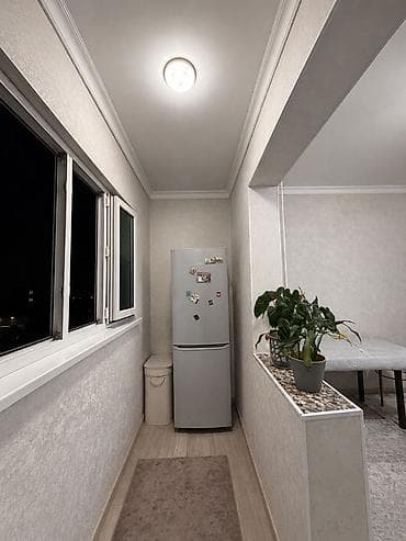 квартира ош купит: 1 комната, 43 м², 106 серия, 7 этаж, Евроремонт — 4