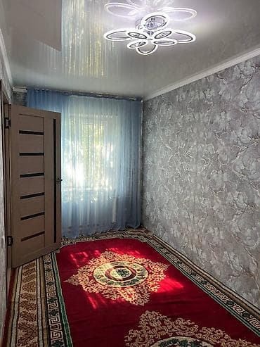 Продажа квартир: 2 комнаты, 42 м², Манас-Ата мкр., 103 серия, 3 этаж, Свежий ремонт — 3