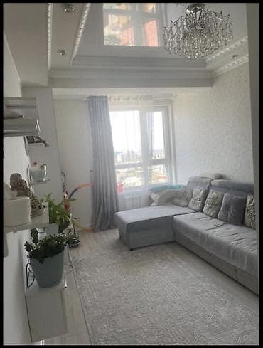sky: 1 комната, 37 м², Кок-Жар мкр Элитка, 9 этаж, Дизайнерский ремонт — 3