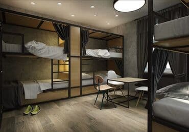 двухъярусные кровати из металла: Металлические двухъярусные кровати «капсульного» типа для — 2