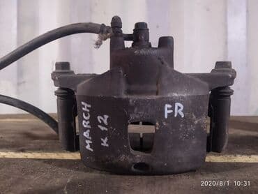 система форсунок: Nissan March К12 Суппорт тормозной, Ниссан Марч к12 супорт, супарт — 1