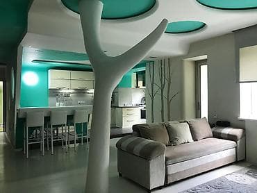 мандина квартира 1 комнат: 3 комнаты, С мебелью полностью — 8