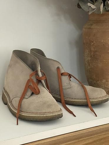 Дезерты (chukka boots) из замши - Материал верха: натуральная замша