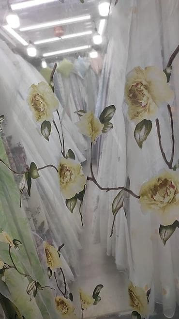 Шторы в японском стиле Полотно от 800сом и выше Воздушные занавески и