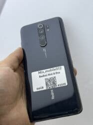 переходник для наушников и микрофона для ноутбука: Redmi, Redmi Note 8 Pro, Б/у, 64 ГБ, 1 SIM, 2 SIM — 1