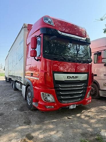 Тягач, DAF, Тентованный