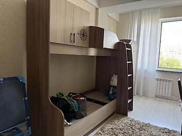 Ремонт и строительство: Спальня (кровать с матрасом и шкаф) — 25 000 сом. 	•	Детская — 4