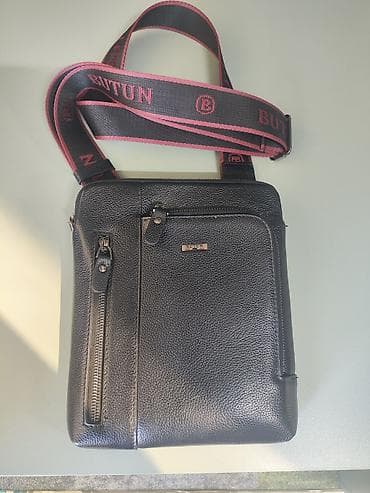 барсетки на пояс: Барсетка, Butun, Материал: Натуральная кожа, Оригинал, Б/у — 1