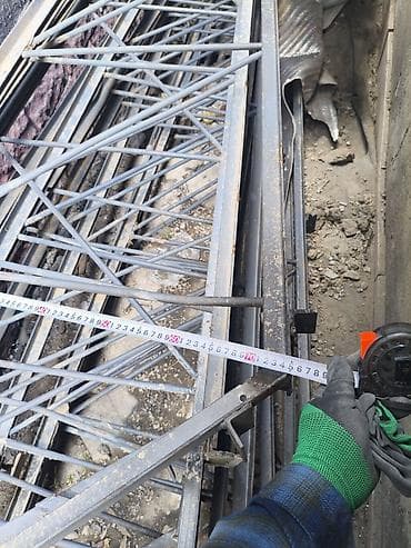 куплю арки фермы для навеса бу: Металлическая ферма, Форма: Треугольник — 5