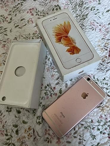 айфон 6х: IPhone 6s, цвет Rose Gold, с коробкой. Основные характеристики: - — 3