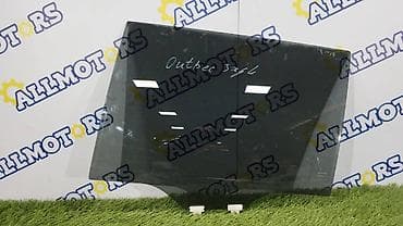 outback: Стекло Заднее левое Subaru, Б/у, Оригинал — 1