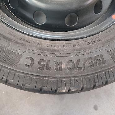 катушка ваз: Колеса в сборе 195 / 70 / R 15, Всесезонная, Б/у, Комплект, Легкий коммерческий транспорт (C/LT), Железные — 2