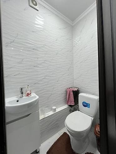 Квартиры: 3 комнаты, 81 м², Джал мкр (в т.ч. Верхний, Нижний, Средний) 106 серия, 9 этаж, Евроремонт — 4