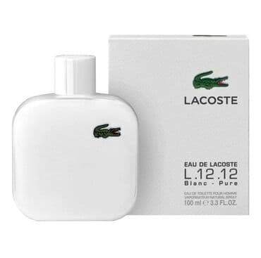 LACOSTE Eau de Lacoste L.12.12 Blanc Ноты — ветивер, грейпфрут, замша