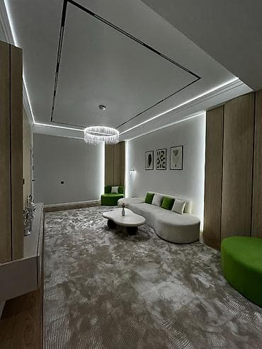 3: 3 комнаты, 77 м², Асанбай мкр Элитка, 11 этаж, Дизайнерский ремонт — 2