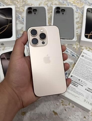 айфон б: IPhone 16 Pro, Новый, 256 ГБ, Natural Titanium, Коробка, 92 % — 1