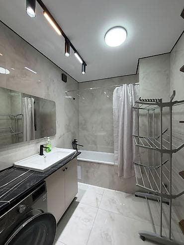 15: 2 комнаты, 77 м², Асанбай мкр Элитка, 9 этаж, Дизайнерский ремонт — 9