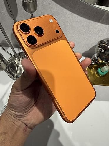 мини телефон: IPhone 17 Pro Max, 512 ГБ, Оранжевый, Коробка, 100 % — 4