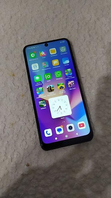 телефоны по дешевле: Redmi, Redmi 9A, Б/у, 32 ГБ, цвет - Черный, 2 SIM — 6