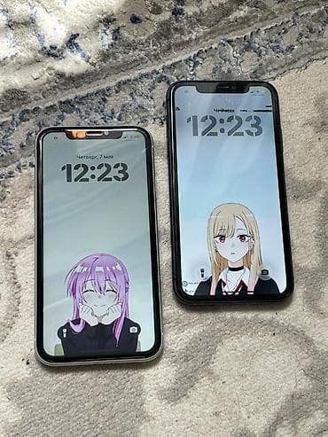 б у телефон айфон: IPhone 11, Б/у, 64 ГБ, Black Titanium, Чехол, 77 % — 8
