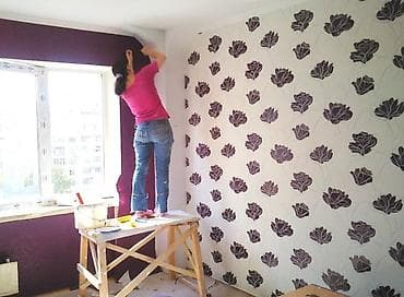 установка пол: Поклейка обоев под ключ бригада женщин поклейка обоев профессиональный — 2