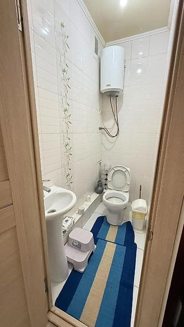 2 комнаты, 67 м², Кок-Жар ж/м 106 серия, 1 этаж, Евроремонт — 5