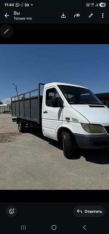купить мерс с: Легкий грузовик, Mercedes-Benz, Стандарт, 3 т, Б/у — 2