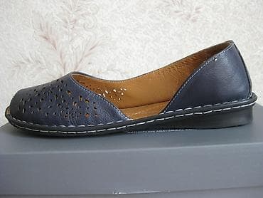 Женская обувь: Продаются балетки Синий цвет 38 размер В очень хорошем состоянии — 3