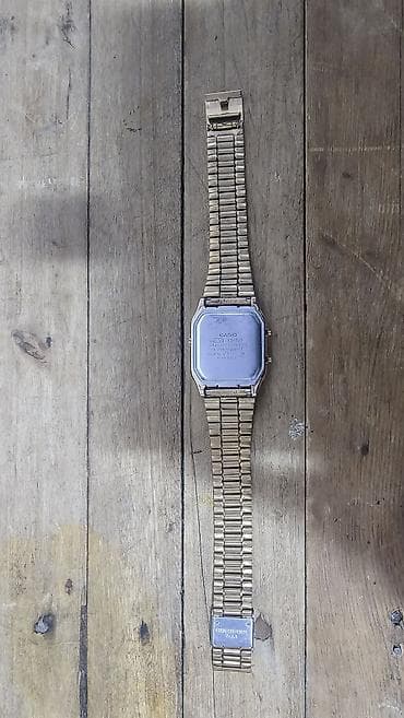 Классические часы часы, Casio, Япония, Водонепроницаемые, Женские, Б/у