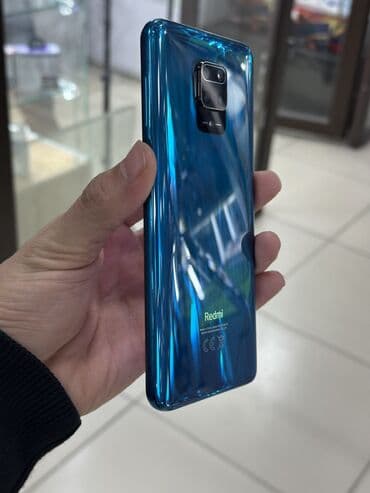 сканеры a3: Redmi, Redmi Note 9S, Колдонулган, 128 ГБ, түсү - Көк, 2 SIM — 2