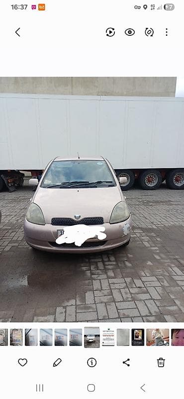 Toyota Vitz: 2001 г., 0.1 л, Автомат, Бензин, Хэтчбэк