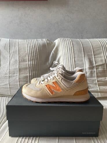 шерстяные кофты женские больших размеров: Кроссовки, 37, 37.5, 38, New Balance, Новый, цвет - Бежевый, Самовывоз — 2