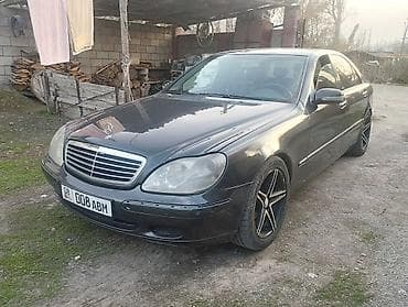 багаж мерс: Mercedes-Benz S-Class: 2000 г., 3.2 л, Автомат, Бензин, Седан — 5