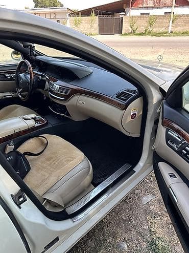 мереке авто: Mercedes-Benz S-Class: 2007 г., 3.5 л, Автомат, Бензин, Седан — 8