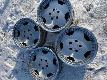 bbs rs: Куйма Дисктер R 17 BMW, Комплект, тешиктери - 5, Колдонулган — 4