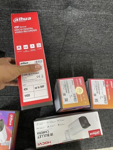 конекторы: 4шт 5МП звук с Прожектором 50м Комплект видеонаблюдения для — 2