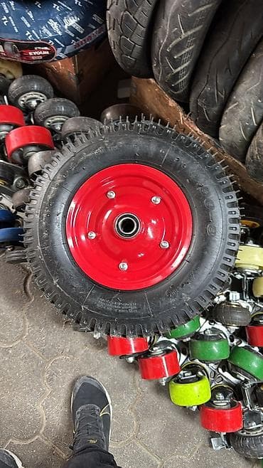 Колеса для тачек и тележек at lalafo.kg Колеса для тачек и тележек