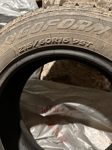 Шины 215 / 60 / R 16, Зима, Б/у, Комплект, Легковые, Goform