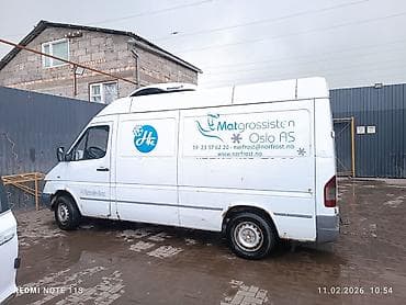 аренда морозильной камеры: Mercedes-Benz Sprinter, высокий длиннобазный фургон-рефрижератор — 8