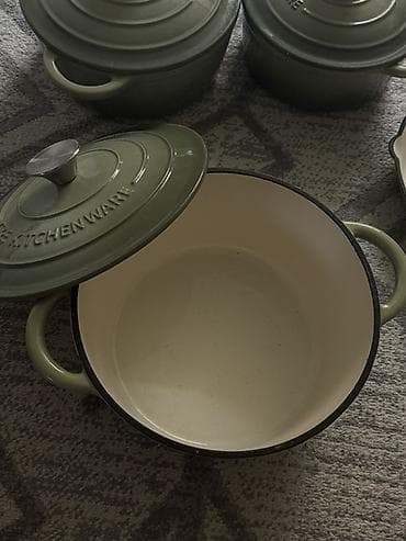чугунный набор: Чугунный набор посуды CRE Kitchenware (4 предмета) Цвет: благородный — 2