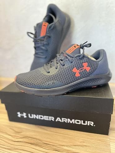 Мужские кроссовки, 42.5, Under Armour, Новый, цвет - Серый