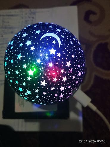 Проектор ночного неба/звёздный светильник - Создаёт на стенах и — 3