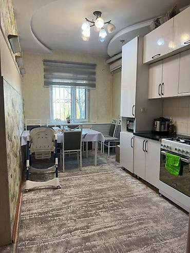 3: 3 комнаты, 68 м², Аламедин-1 мкр 105 серия, 5 этаж, Евроремонт — 2