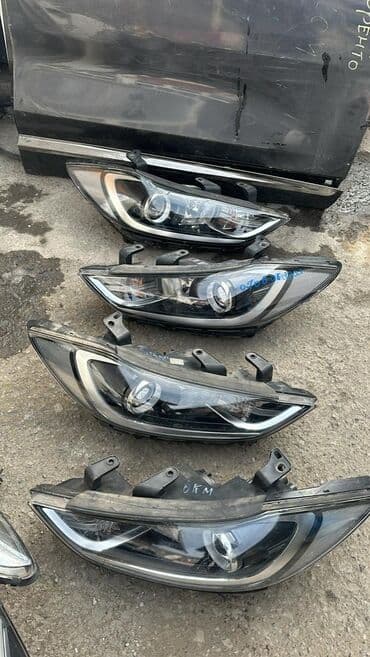 Комплект передних фар Hyundai Б/у, Оригинал